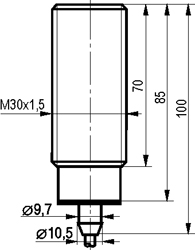 Габариты ISB AF81A-01G-10-G